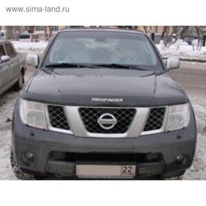 Дефлектор капота темный nissan pathfinder 2005-2010/nissan navara 2005-2010, NLD. snipat0412 194721