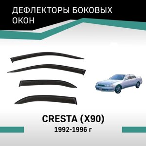 Дефлекторы окон Defly, для Toyota Cresta (X90), 1992-1996