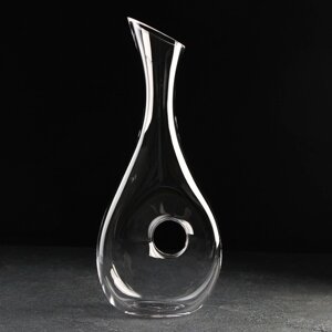 Декантер стеклянный для вина Magistro «Рислинг», 1,1 л, 15,51036 см