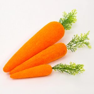 Декор «Морковки» набор 3 шт., 5 14 28 см
