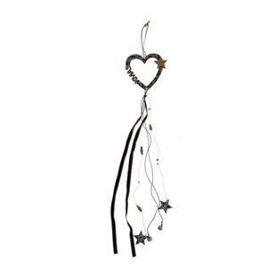 Декоративная подвеска «Сердце со звездой» 1267 см