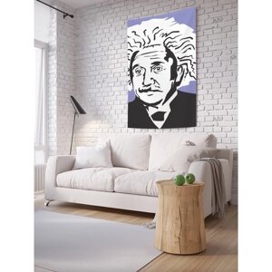 Декоративное панно с фотопечатью «Нарядный эйнштейн», вертикальное, размер 100х150 см