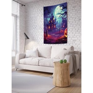 Декоративное панно с фотопечатью «Таинственная ночь», вертикальное, размер 150х200 см