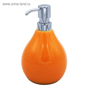 Дозатор для жидкого мыла Belly, цвет оранжевый