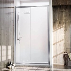 Душевая дверь Veconi Vianno VN72-110-01-C4, 1100х1900 мм, прозрачная, раздвижная, хром