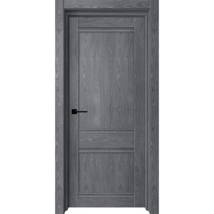 Дверное полотно «Альфа 2», 6002000 мм, глухое, цвет ольха серая