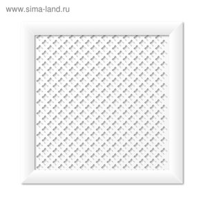 Экран для радиатора, Готико, белый, 60х60 см