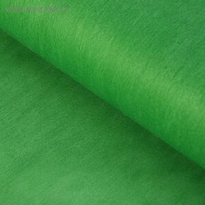 Фетр однотонный, зеленый, 50 см x 15 м