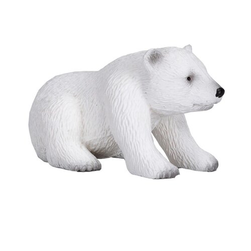 Фигурка Konik «Белый медвежонок (сидящий)