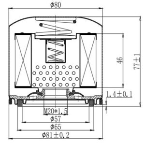 Фильтр масляный Totachi TC-1337