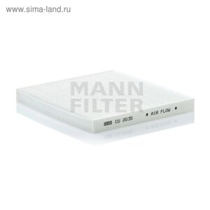 Фильтр салонный MANN-filter CU2035