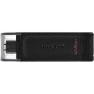 Флеш Диск Kingston 128GB DataTraveler 70 Type-C DT70/128GB USB3.2 черный