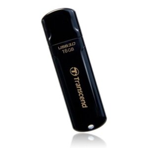 Флеш Диск Transcend 16GB Jetflash 700 TS16GJF700 USB3.0 черный