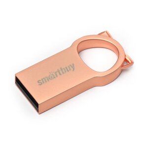 Флешка Smartbuy 032GBMC5, 32 Гб, USB2.0, чт до 20 Мб/с, зап до 10 Мб/с, розовая