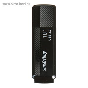 Флешка Smartbuy Dock, 16 Гб, USB3.0, чт до 140 Мб/с, зап до 40 Мб/с, черная