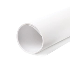 Фон пластиковый PVC, 60130 см, цвет белый