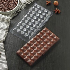 Форма для шоколада и конфет «Цилиндры», 2010,5 см, цвет прозрачный
