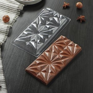 Форма для шоколада и конфет «Цветы», 188 см, цвет прозрачный