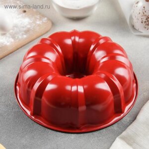 Форма для выпечки «Ренард», 206,5 см, антипригарное покрытие, цвет красный