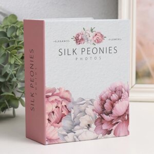 Фотоальбом на 100 фото "silk peonies" 10х15 см