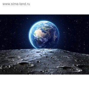 Фотообои "Голубая планета" M 685 (2 полотна), 200х135 см