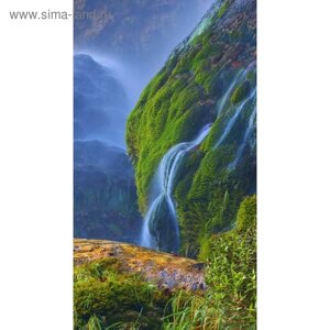 Фотообои "Горы. Водопад" 1-А-154 (1 полотно), 150х270 см