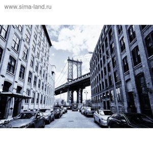 Фотообои "Манхэттенский мост" M 649 (2 полотна), 200х135 см