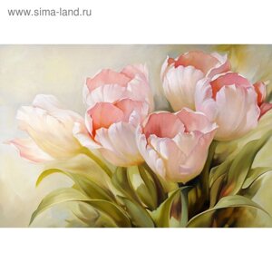 Фотообои "Нежный тюльпан" M 459 (4 полотна), 400х270 см