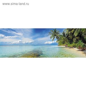Фотообои "Остров в океане" 3-А-305 (1 полотно), 440x150 см