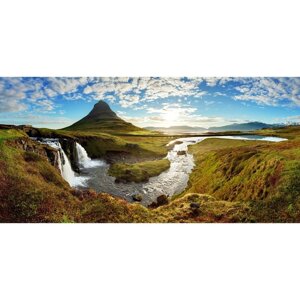 Фотосетка, 320 155 см, с фотопечатью, «Исландия»