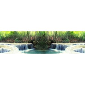 Фотосетка, 600 155 см, с фотопечатью, «Тайный водопад»