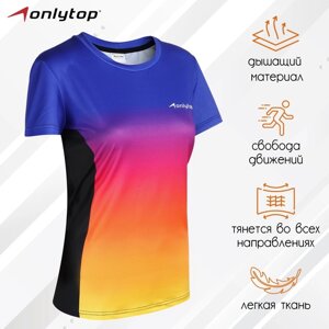 Футболка спортивная ONLYTOP woman, р. 46