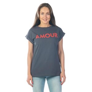 Футболка женская Amour, размер 48, цвет серый