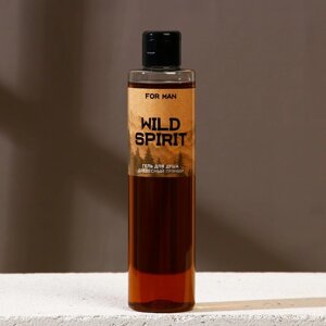 Гель для душа Wild spirit, 250 мл, аромат древесно-пряный, HARD LINE