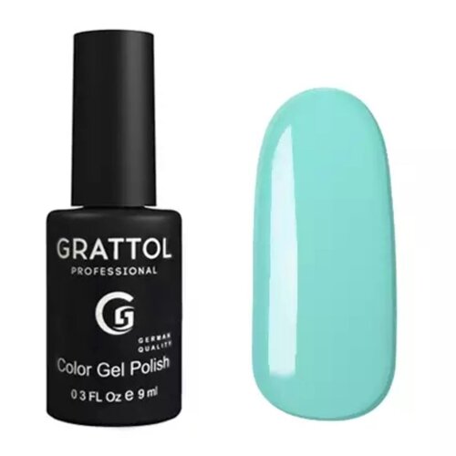 Гель-лак Grattol Color Gel Polish,016 Pastel Blue, 9 мл