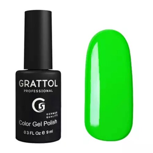 Гель-лак Grattol Color Gel Polish,037 Lime, 9 мл