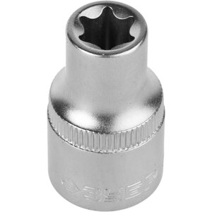 Головка торцевая ЗУБР 27719-10, CrV, E-TORX, хроматированная, 1/2", E10