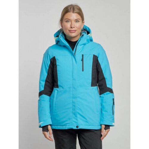 Горнолыжная куртка женская зимняя, размер 48, цвет голубой