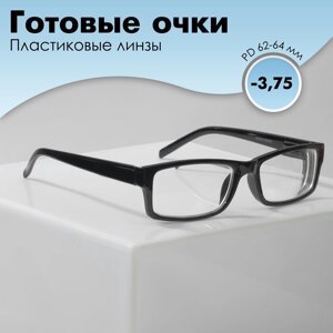 Готовые очки BOSHI 86006, цвет чёрный,3,75