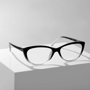 Готовые очки GA0041 (Цвет: C1 черный с прозрачным; диоптрия: 1; тонировка: Нет)