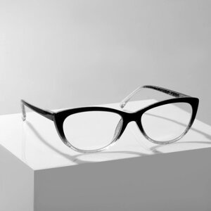 Готовые очки GA0041 (Цвет: C1 черный с прозрачным; диоптрия:2,5; тонировка: Нет)