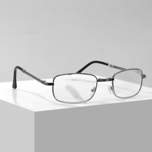 Готовые очки GA0128 класс А (Цвет: C1 серебро; диоптрия:2; тонировка: Нет)