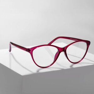 Готовые очки GA0183 (Цвет: C2 малиновый; диоптрия:1; тонировка: Нет)