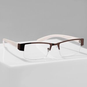 Готовые очки GA0524 (Цвет: C3 бежевый; диоптрия: 1,5; тонировка: Нет)