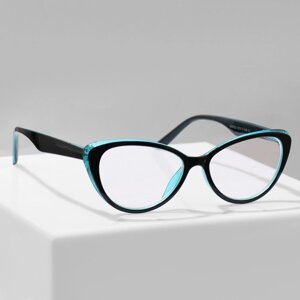 Готовые очки GA0532 (Цвет: C1 черный, синий; диоптрия: 1; тонировка: Нет)