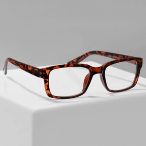 Готовые очки GA0602 (Цвет: C2 леопард; диоптрия: 2,5; тонировка: Нет)