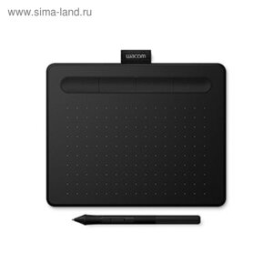 Графический планшет Wacom Intuos S CTL-4100WLK-N, Bluetooth, USB, черный