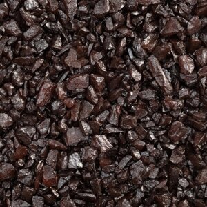 Грунт декоративный "Шоколадный металлик" песок кварцевый, 25 кг фр. 1-3 мм