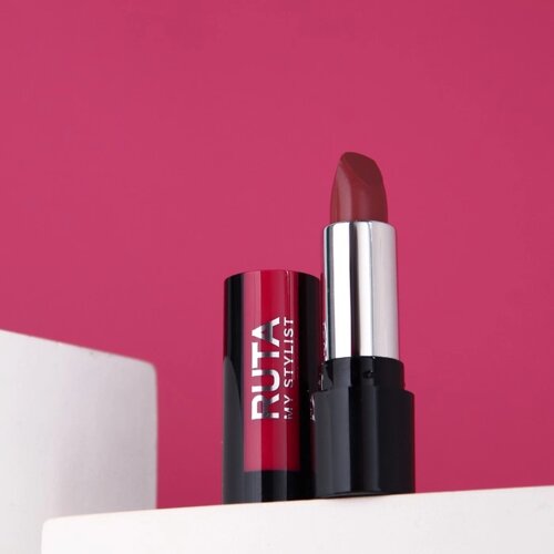 Губная помада Ruta Glamour Lipstick, тон 07, магия шоколада