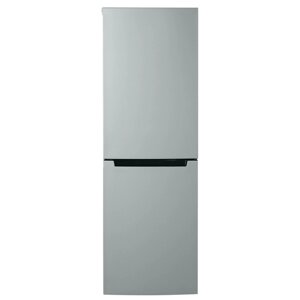 Холодильник "Бирюса" M840NF, двухкамерный, класс А, 340 л, серый